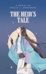 Blue Elegant Magic Prince Fairy Tale Book Cover